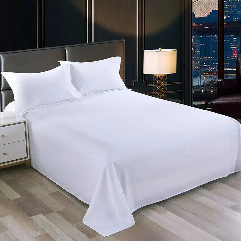 Hotel Bed Single/Queen/King Cotton Sheets