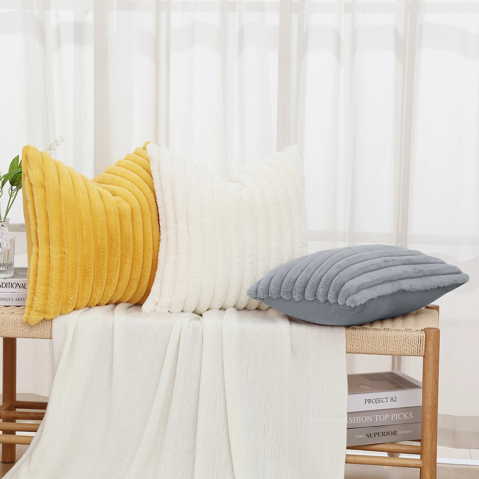 Luxury Furry Pillow Covers