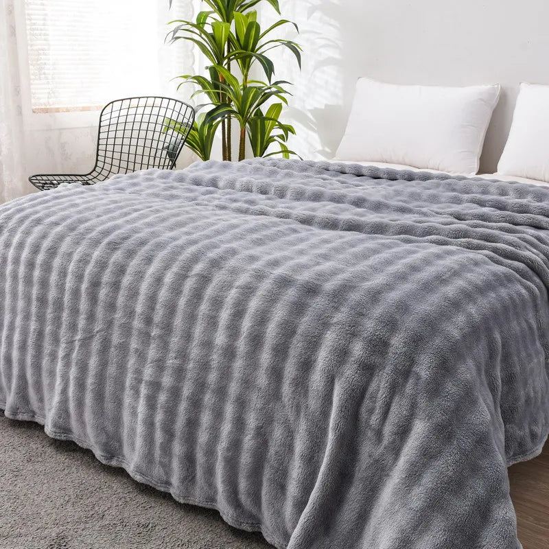 Thick Cozy Plush Blanket