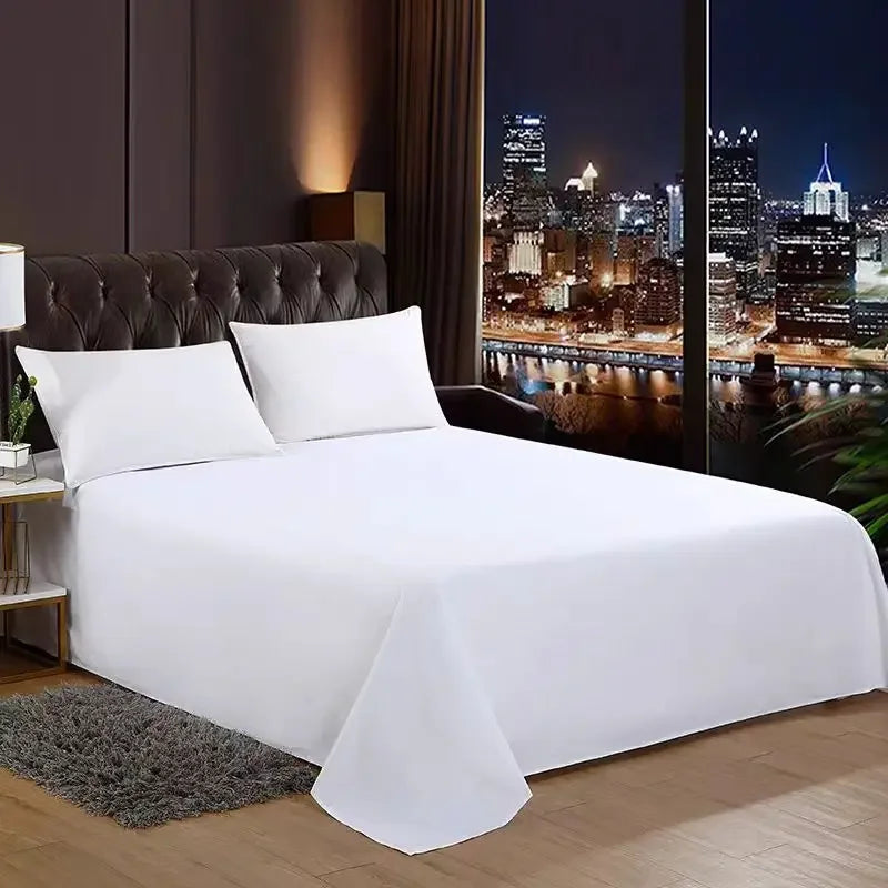 Hotel Bed Single/Queen/King Cotton Sheets