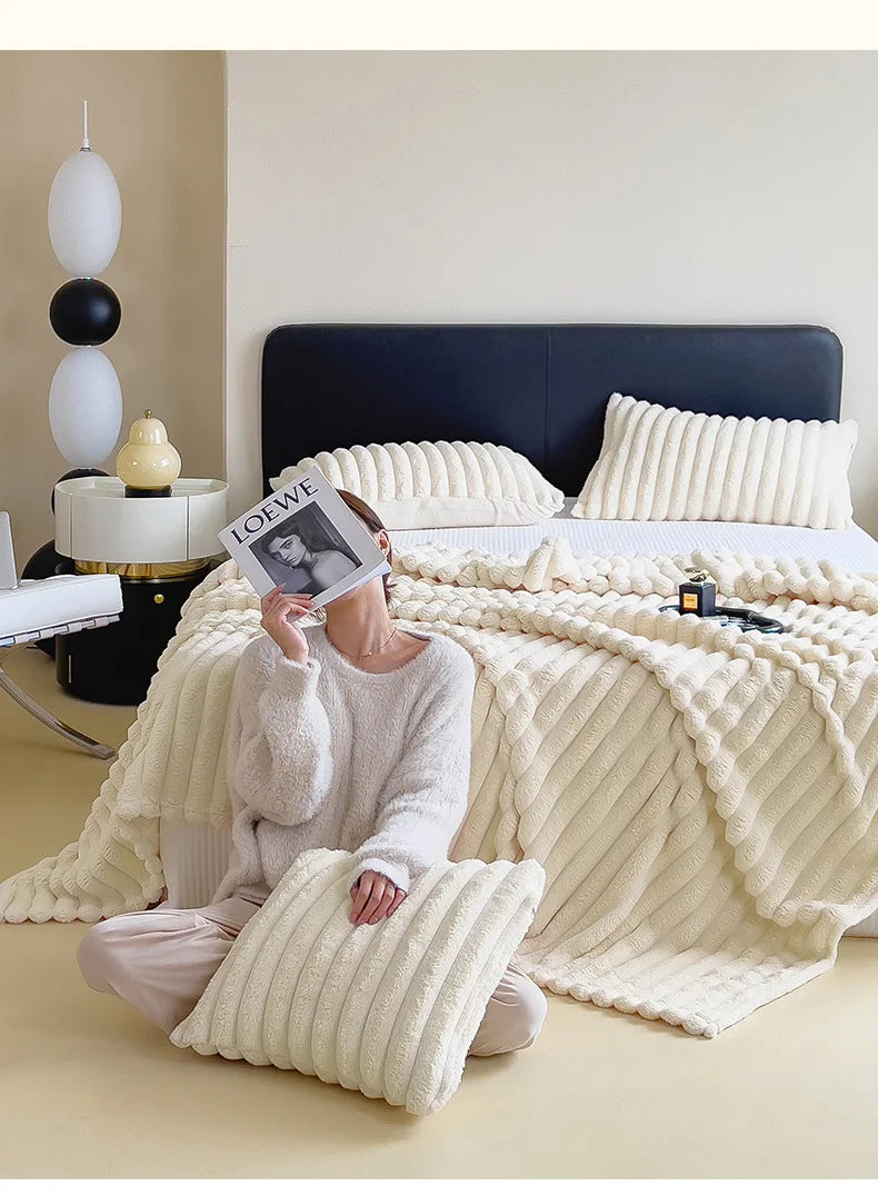Thick Cozy Plush Blanket #2