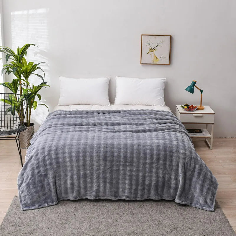 Thick Cozy Plush Blanket