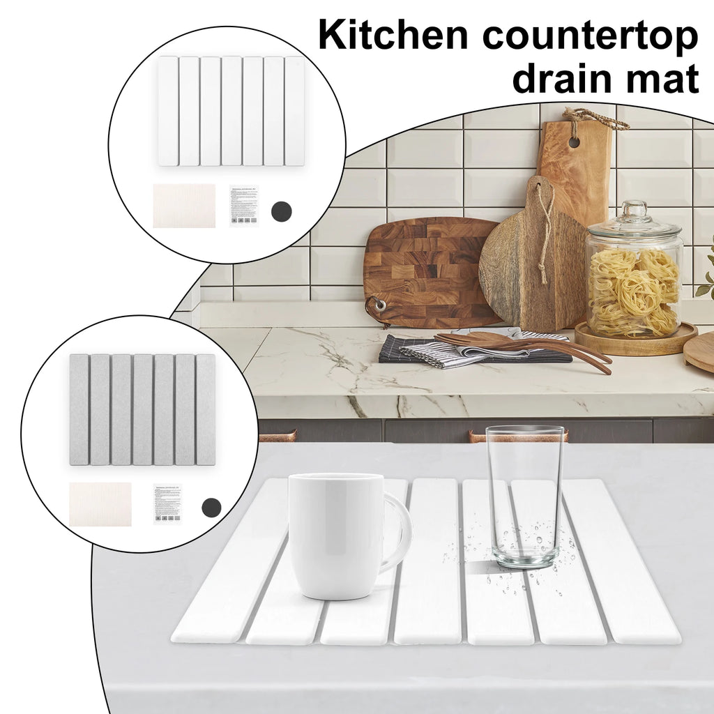Foldable Diatomite Stone Drying Mat