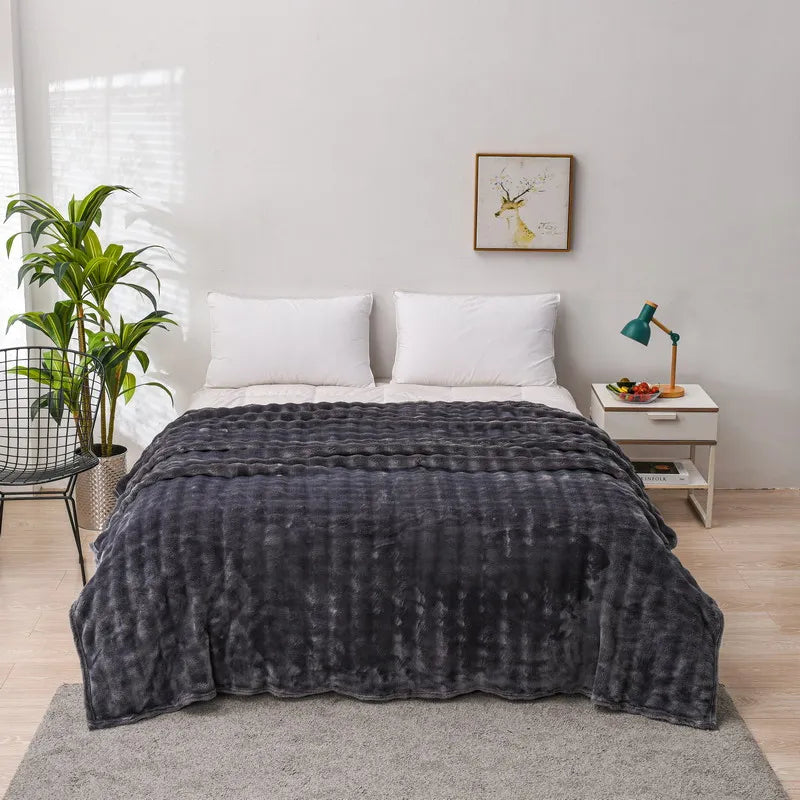 Thick Cozy Plush Blanket