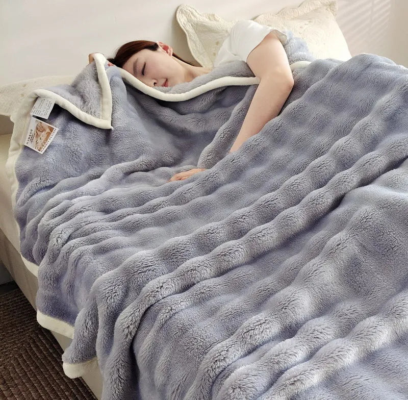 Thick Cozy Plush Blanket