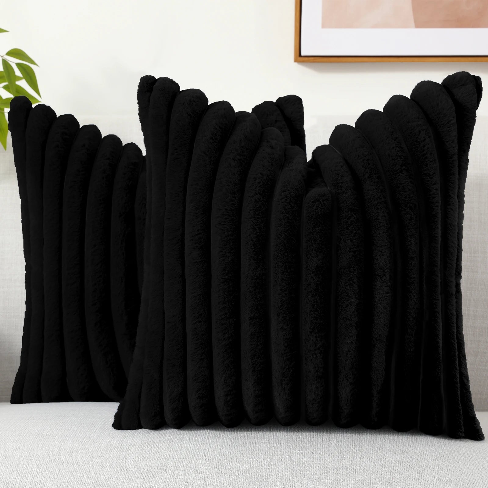 Luxury Furry Pillow Covers