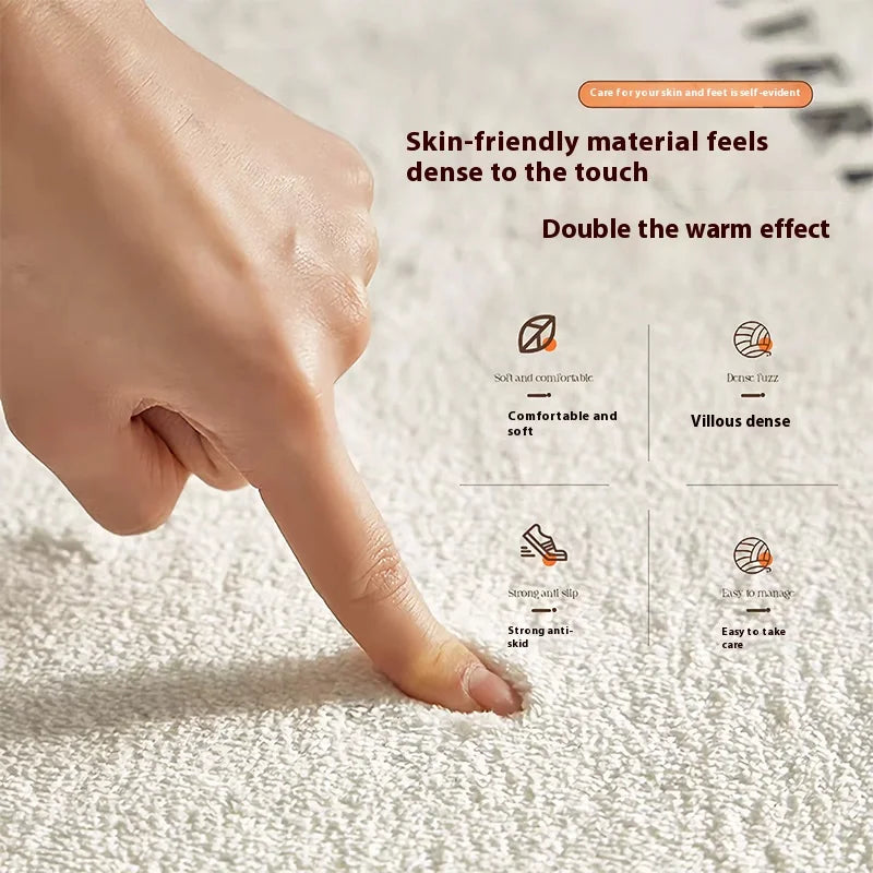 VIKAMA Car-Shaped Plush Rug