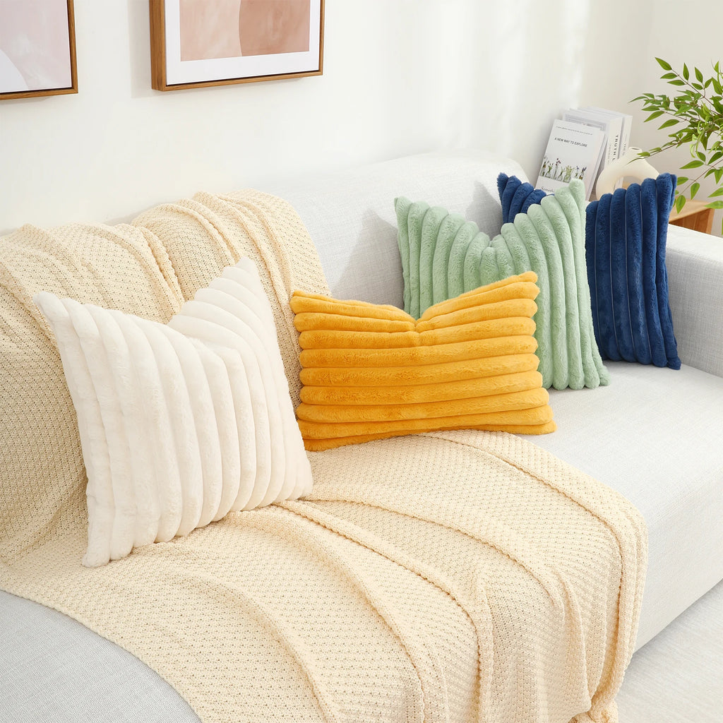 Luxury Furry Pillow Covers