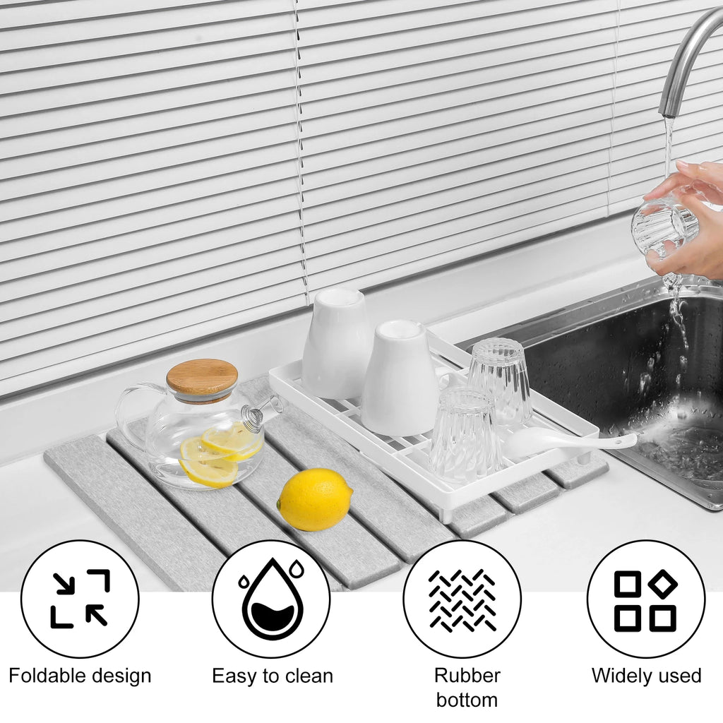 Foldable Diatomite Stone Drying Mat