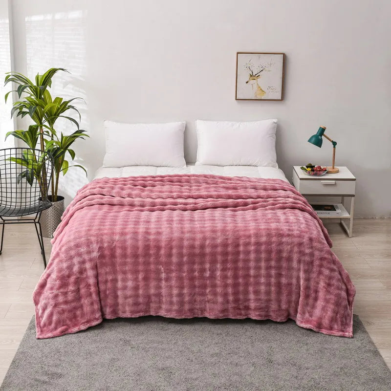 Thick Cozy Plush Blanket