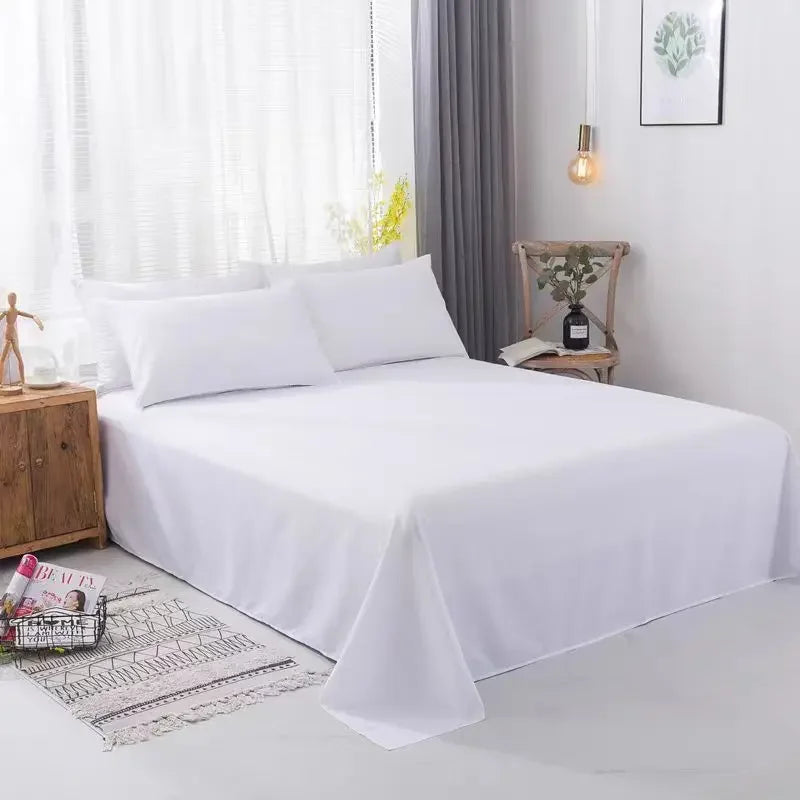 Hotel Bed Single/Queen/King Cotton Sheets