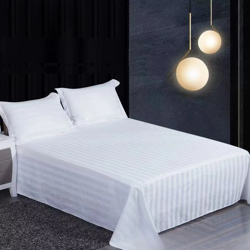 Hotel Bed Single/Queen/King Cotton Sheets