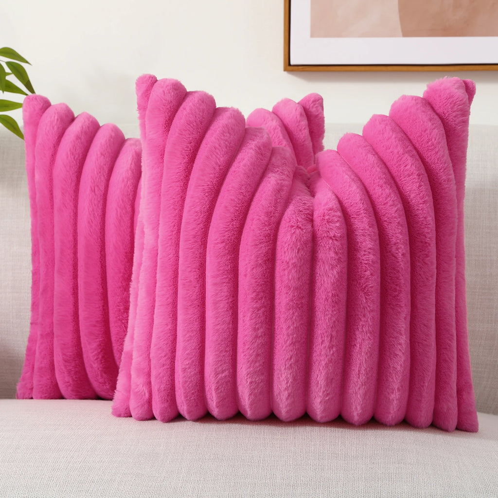 Luxury Furry Pillow Covers