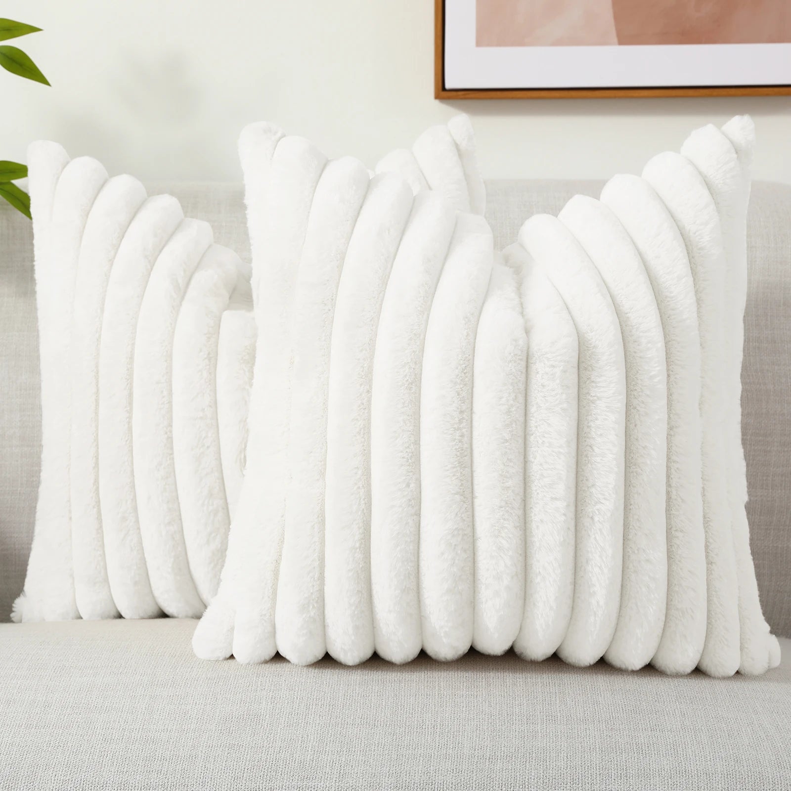 Luxury Furry Pillow Covers