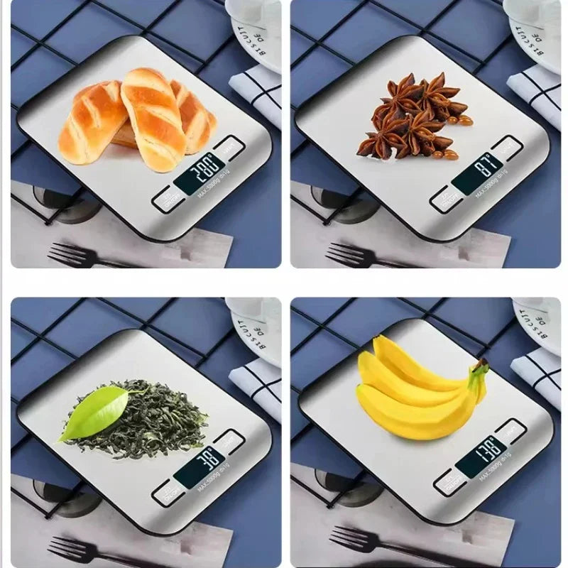 Digital Kitchen Scale – 5kg/1g Precision with LED Display