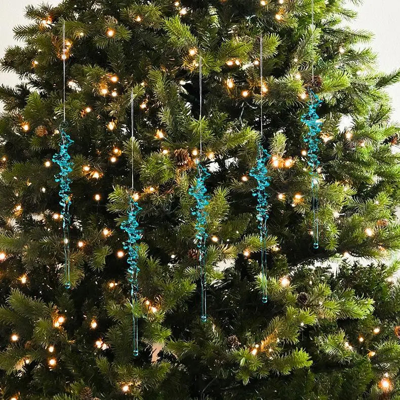 10Pcs Simulated Acrylic Icicle Ornaments