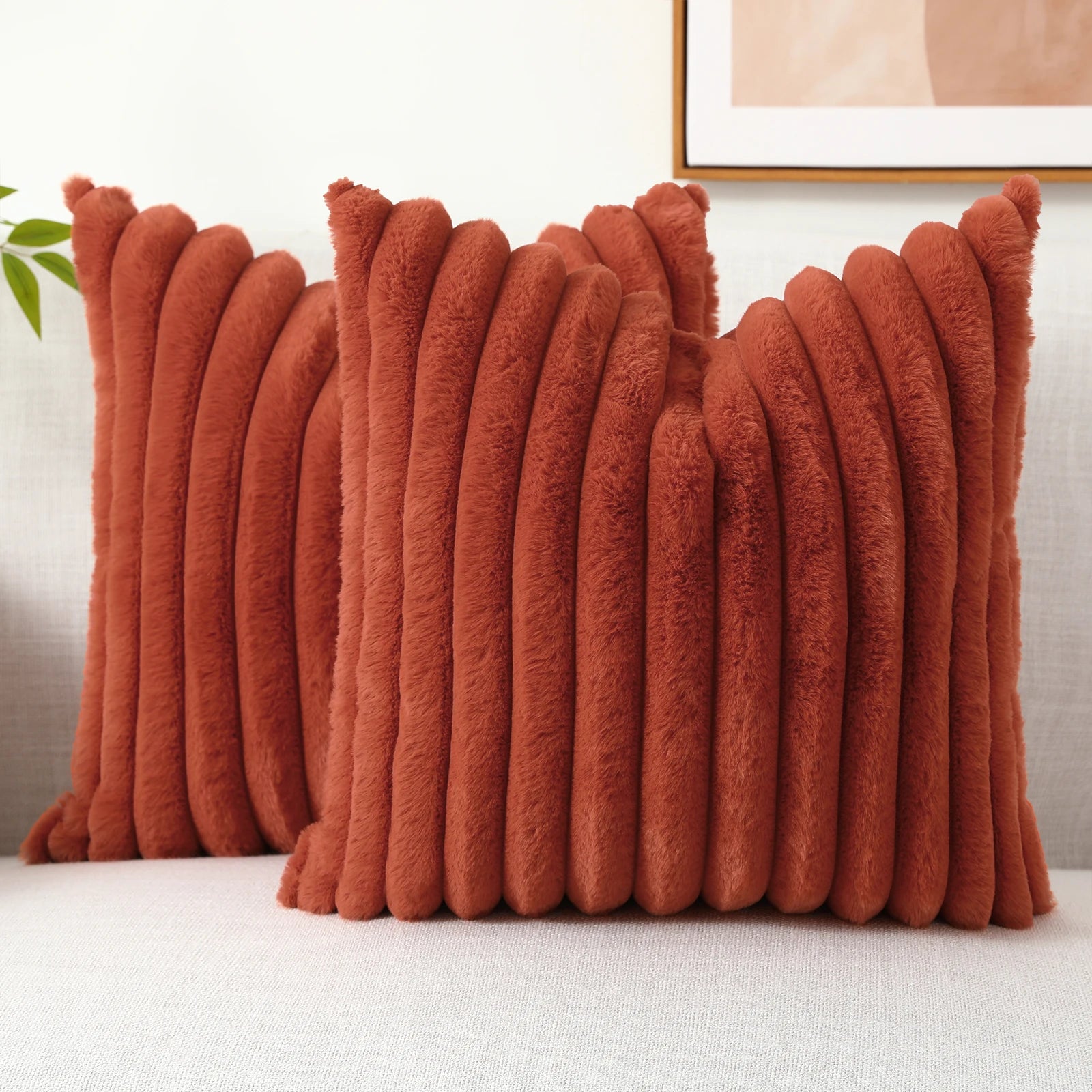Luxury Furry Pillow Covers