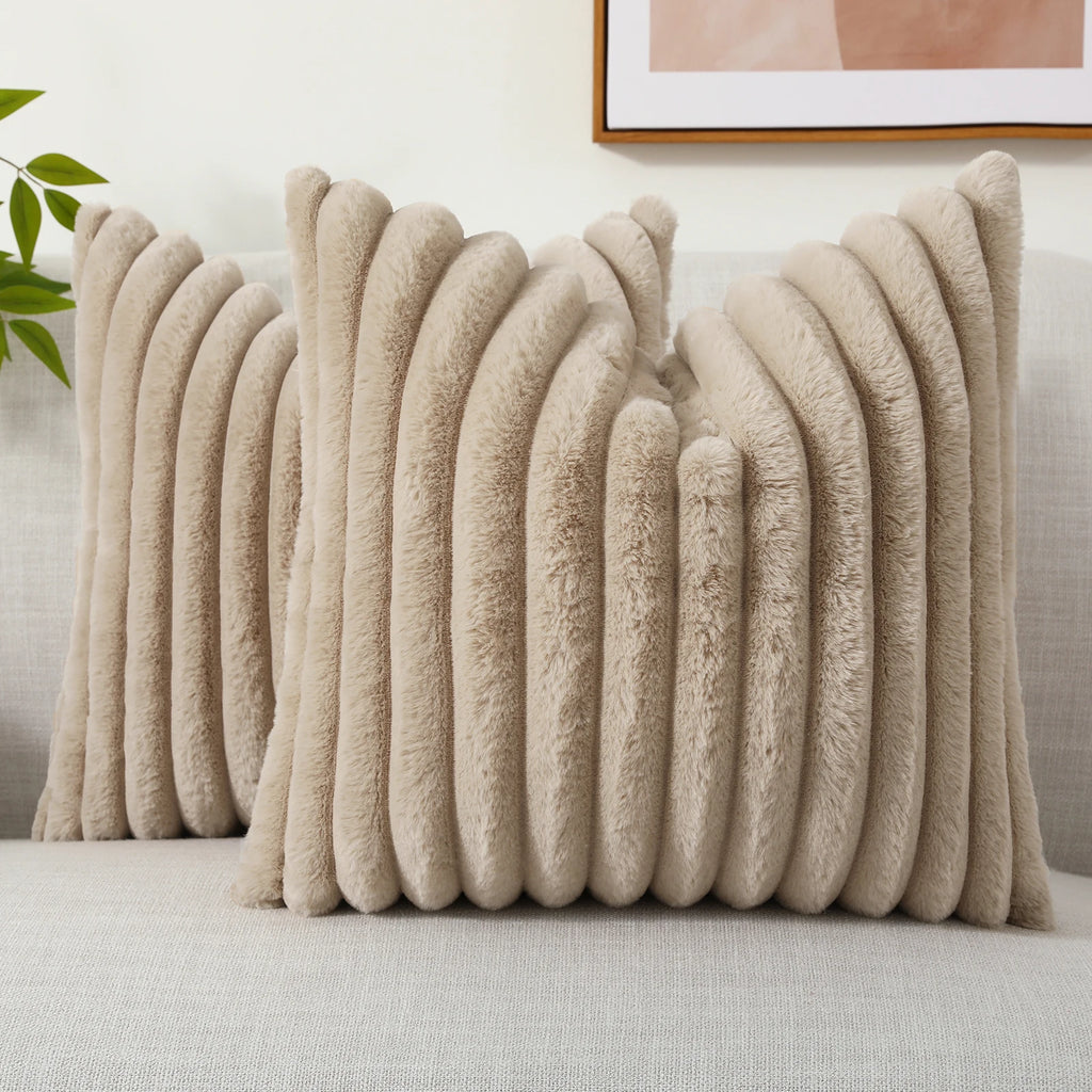 Luxury Furry Pillow Covers