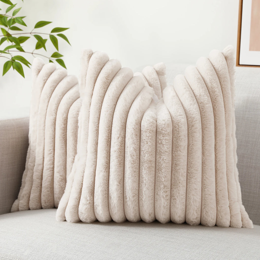 Luxury Furry Pillow Covers