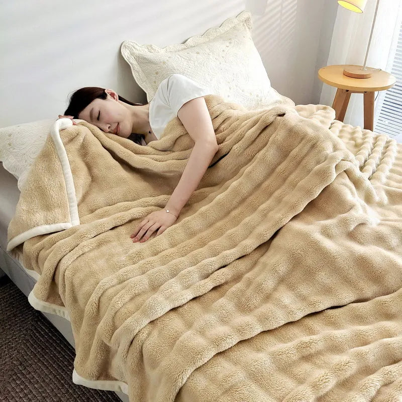 Thick Cozy Plush Blanket