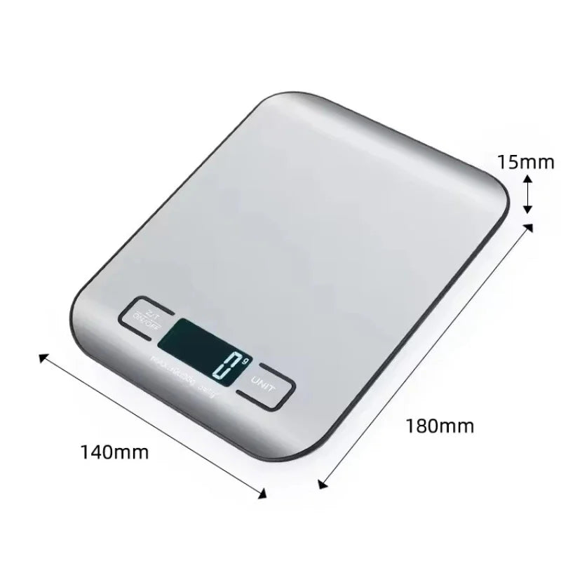 Digital Kitchen Scale – 5kg/1g Precision with LED Display