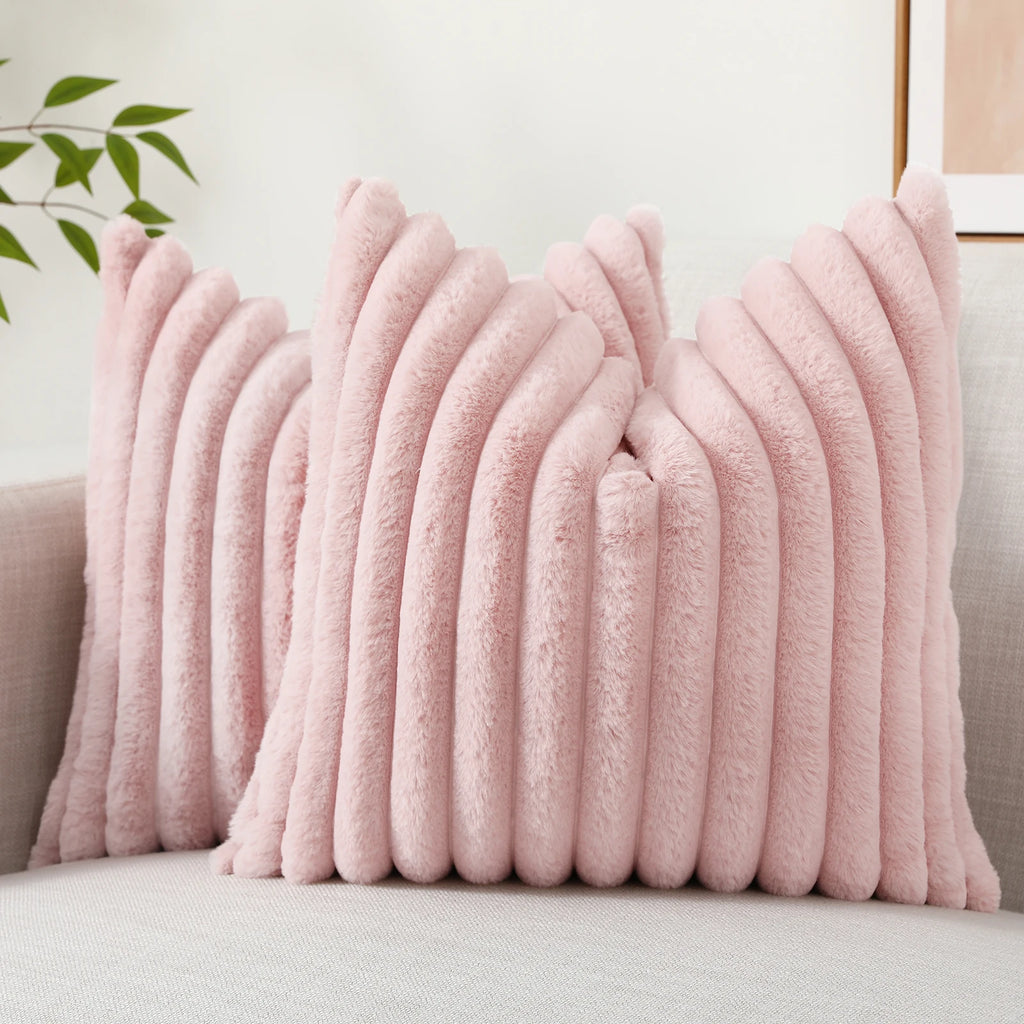 Luxury Furry Pillow Covers