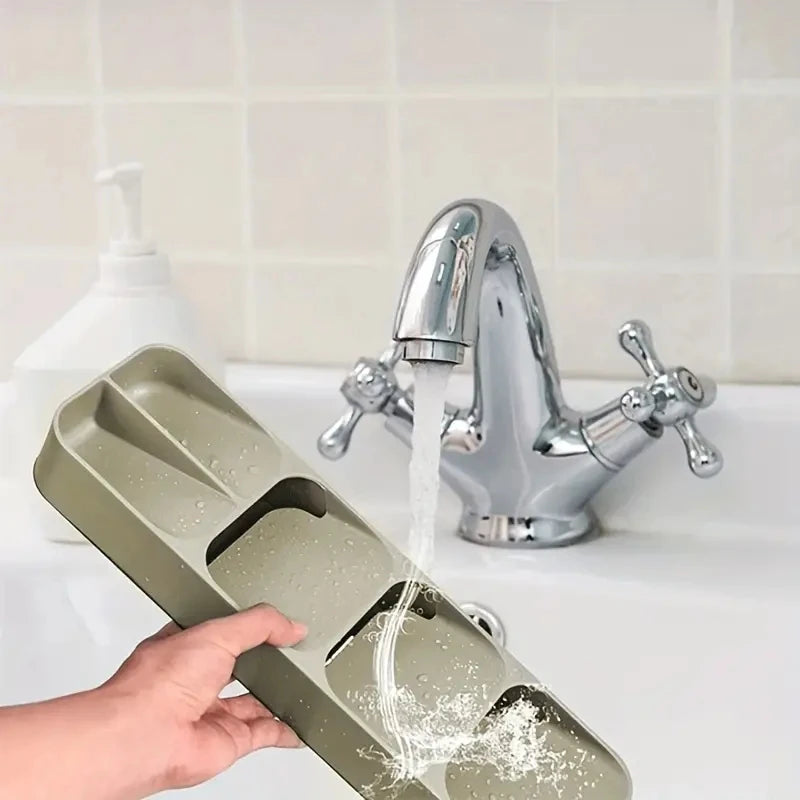 Space-Saving Cutlery Organizer Tray