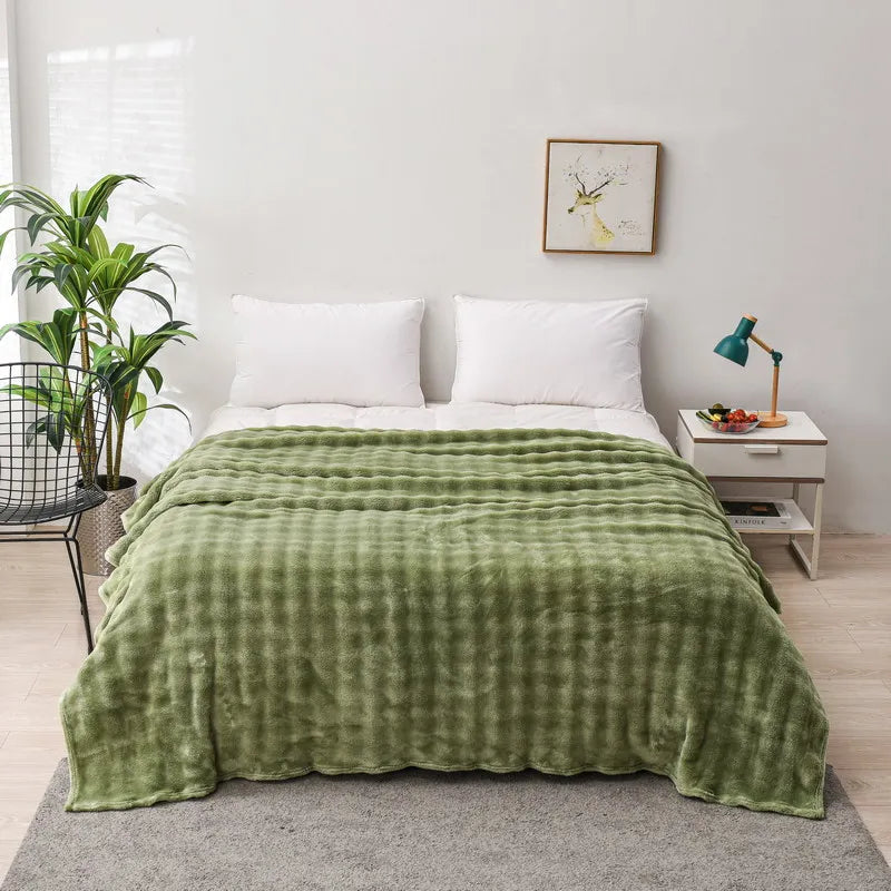 Thick Cozy Plush Blanket