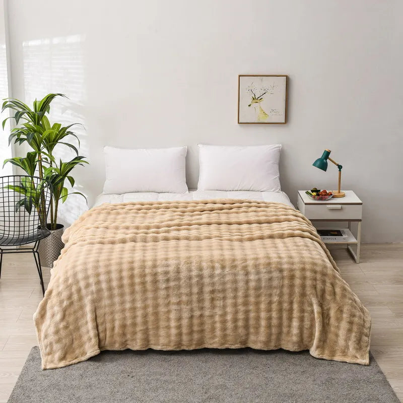 Thick Cozy Plush Blanket