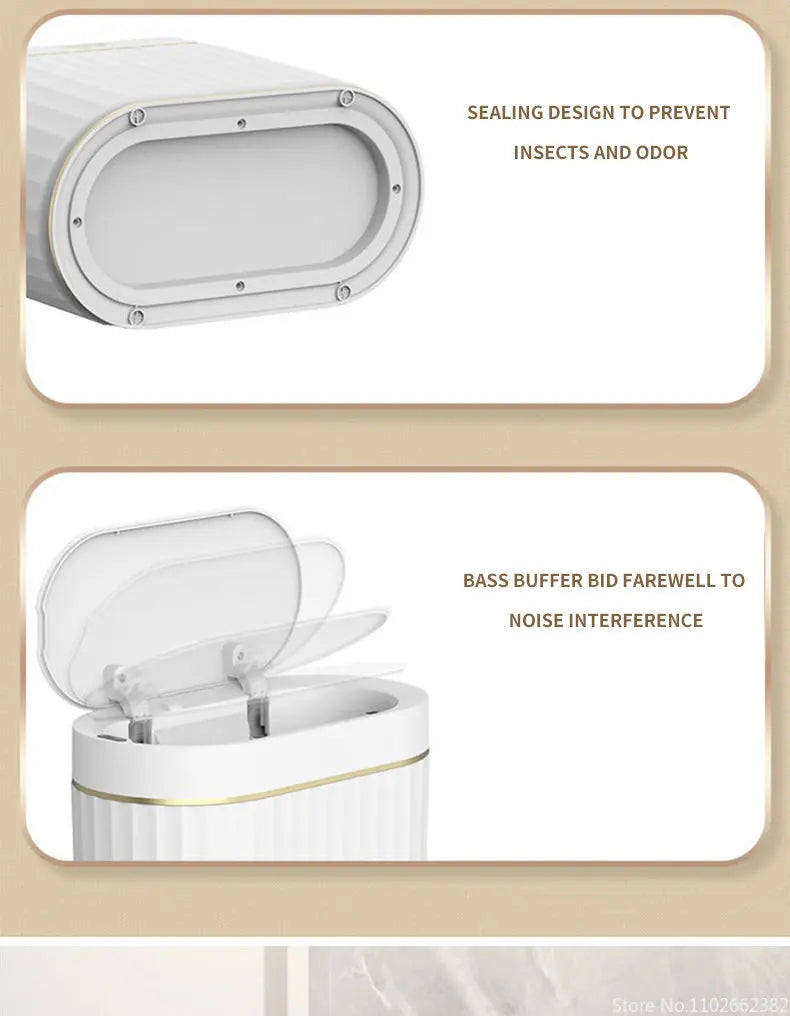 Smart Sensor Trash Can – 7L / 9L Automatic Waste Bin