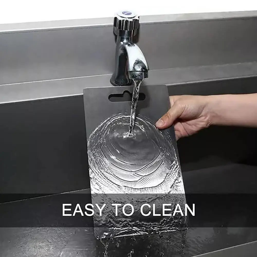 Titanium Stainless Steel Cutting Board – Double-Sided 304 Steel